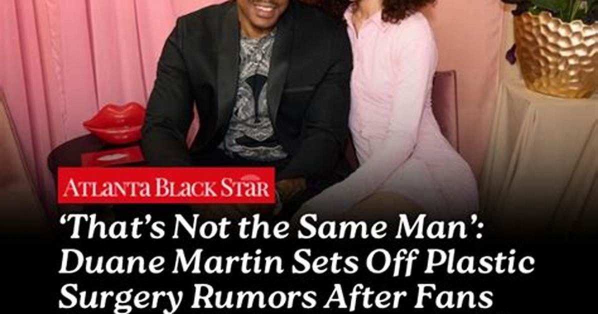 An Intimate Look: Duane Martin and His Beloved Fianc